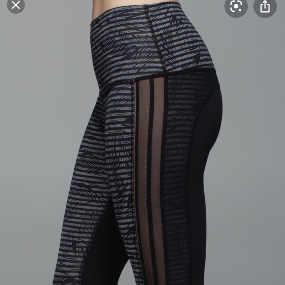 Lululemon Wunder Under Pant Roll Down SE size 4 - Picture 2 of 14